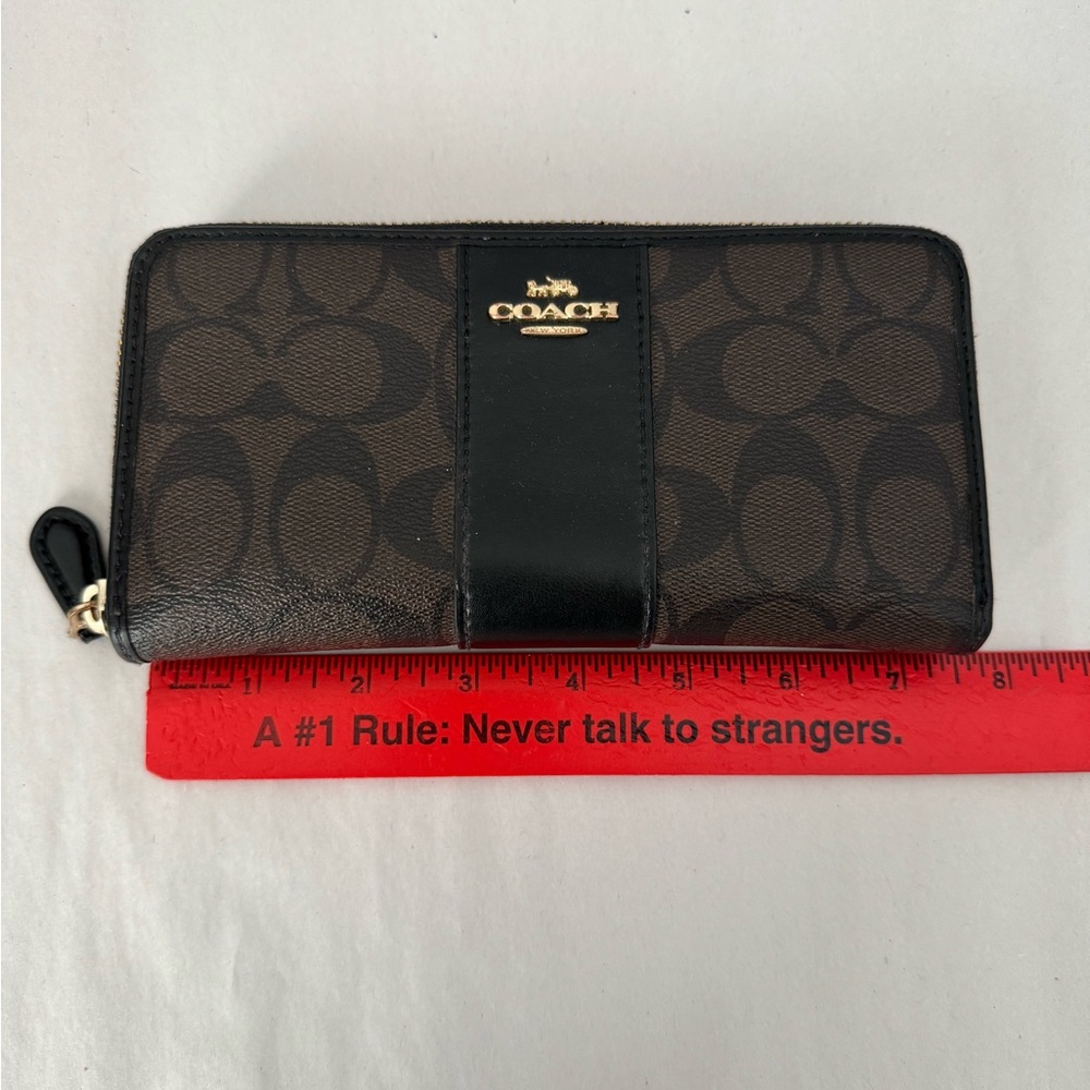 Coach Accordion Wallet